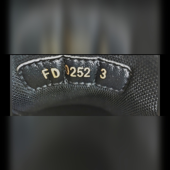 Louis Vuitton Black Sneakers Women's US Size 5 / Kids Youth Size 3Y - Picture 6 of 7